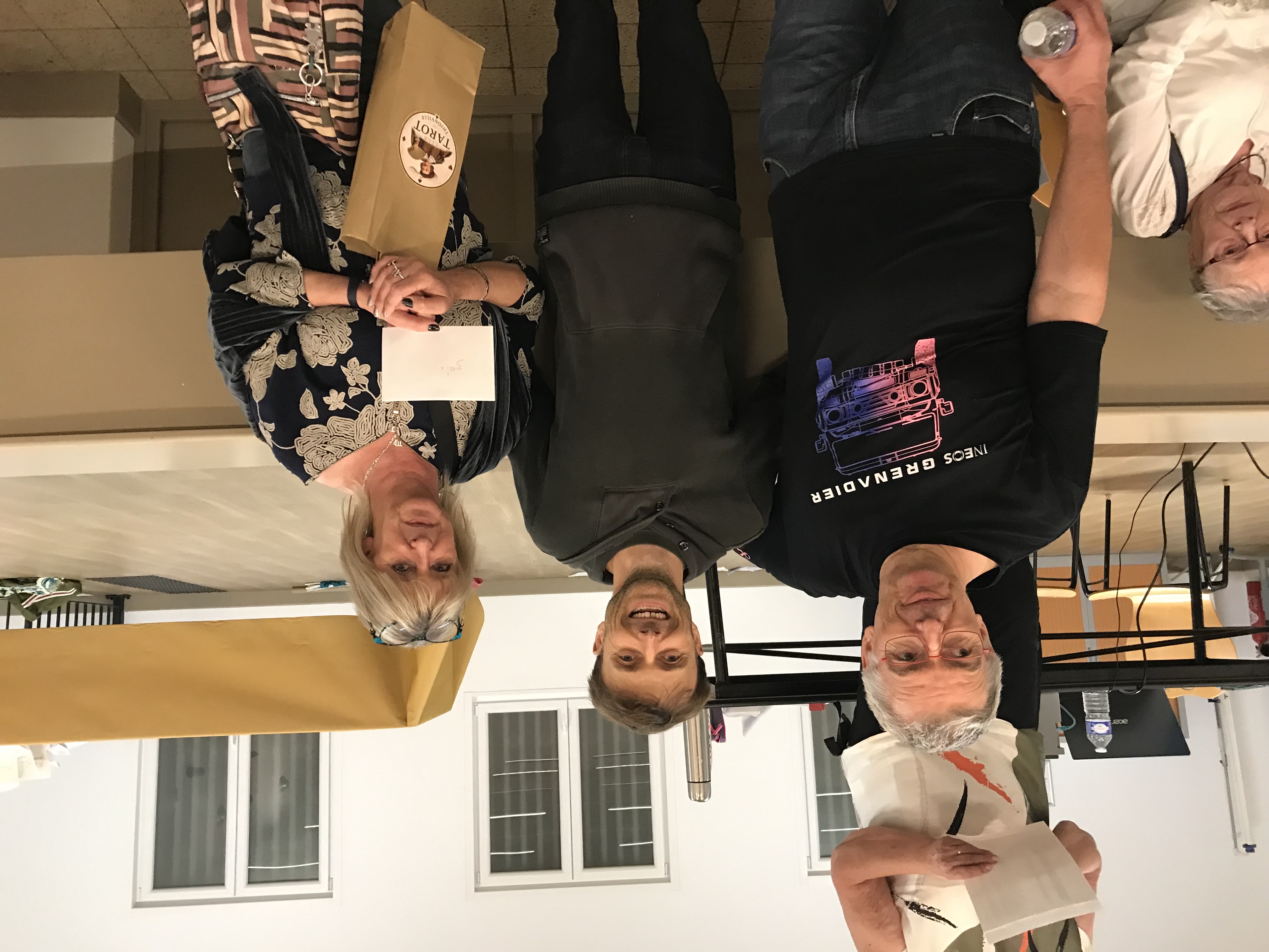 Christian KOPP (2è), Nicolas WALGENWITZ (1er), Bernadette RICHER (3è) du Libre Thionville