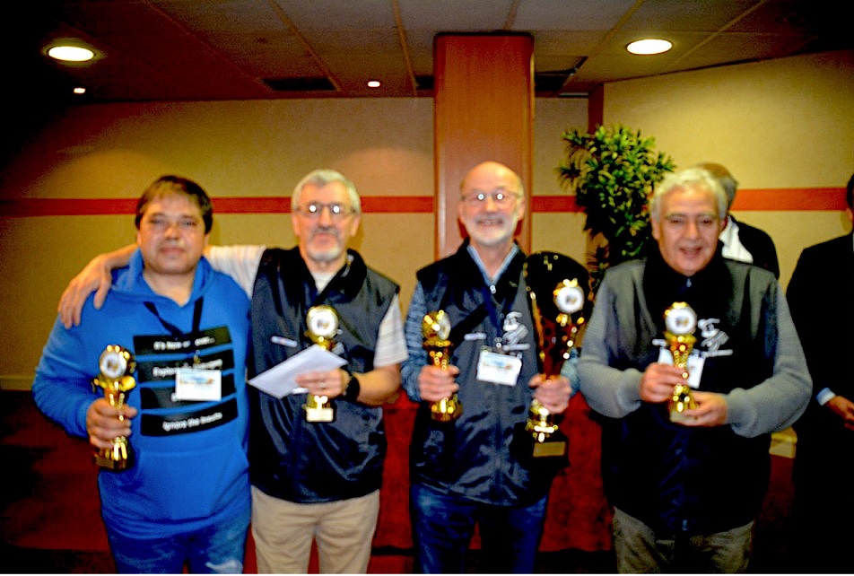 Les  Doubles Champions de France de Libre par 4 Interclub (en 2019 et 2021)​